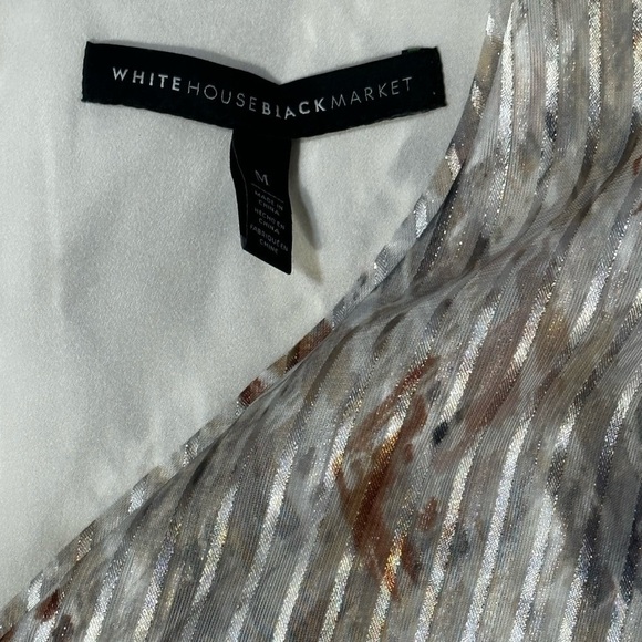 WHBM Shimmery Top Size Medium NWOT - Picture 4 of 4